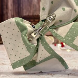 Kokarda – klamra – duża – miętowa