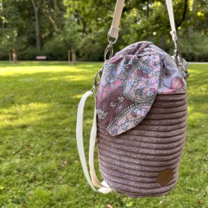 PROJEKTOWNIK Duży Różowe kwiaty