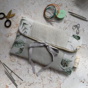 Momo.tul Etui na DRUTY łąka szara